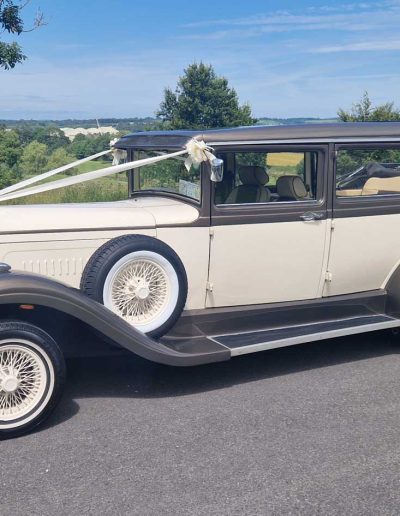 ‘Belle’ 1930’s style Brenchley Convertible Wedding Car Hire