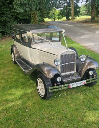 ‘Belle’ 1930’s style Brenchley Convertible Wedding Car Hire