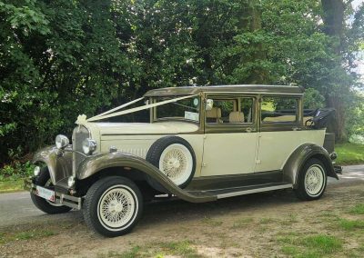 ‘Belle’ 1930’s style Brenchley Convertible Wedding Car Hire