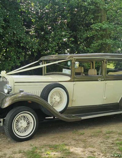 ‘Belle’ 1930’s style Brenchley Convertible Wedding Car Hire