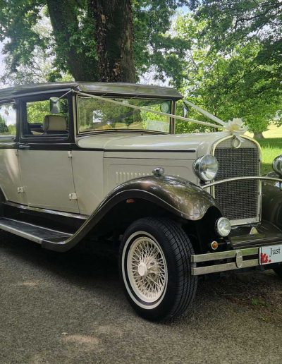 ‘Belle’ 1930’s style Brenchley Convertible Wedding Car Hire