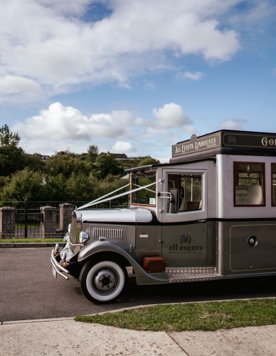 Gorgeous George – Vintage Asquith Bus - Wedding Car All Events