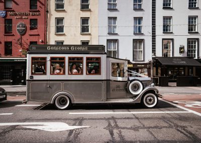 Gorgeous George – Vintage Asquith Bus - Wedding Car All Events