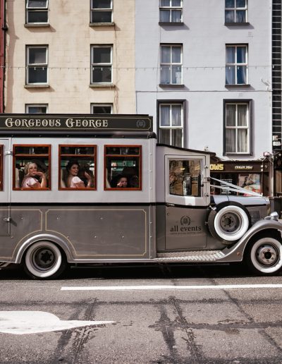 Gorgeous George – Vintage Asquith Bus - Wedding Car All Events