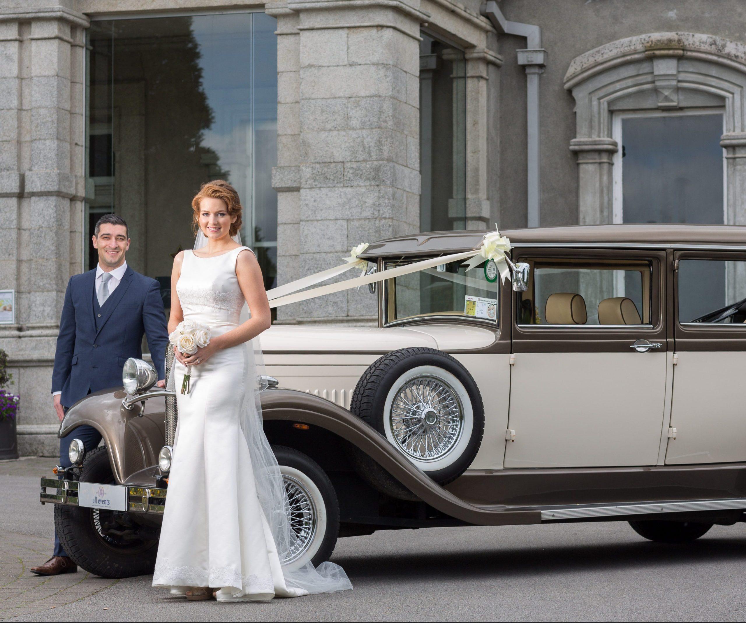 ‘Belle’ 1930’s style Brenchley Convertible Wedding Car Hire